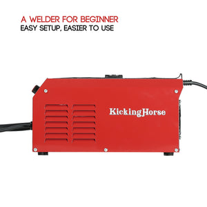 KickingHorse F130 120V flux core gasless MIG welder